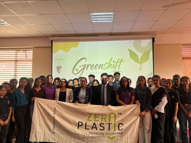 ZeroPlastic Colombo Community Concludes GreenShift Phase 3 Orientation at University of Colombo