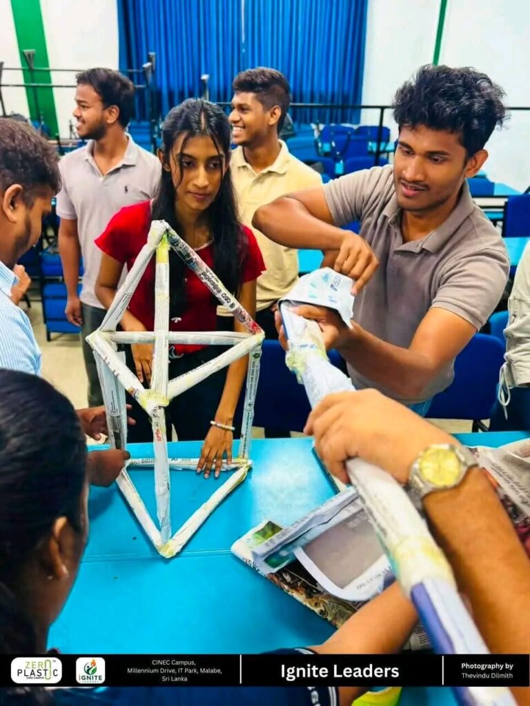 ZeroPlastic CINEC Campus Conducts Ignite Leaders Programme for First-Year Students