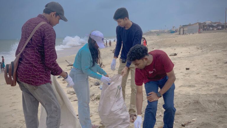 NISD ZeroPlastic Club Collects 31 kg of Waste in Chilaw Beach Cleanup